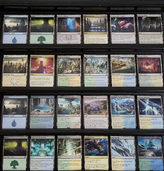 Custom Commander Deck*** Choco, Seeker of Paradise - Landfall