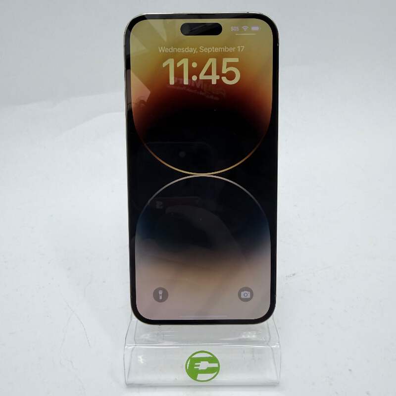 Broken Unlocked Apple iPhone 14 Pro Max 256GB 18.7 Gold MQ8V3LL/A