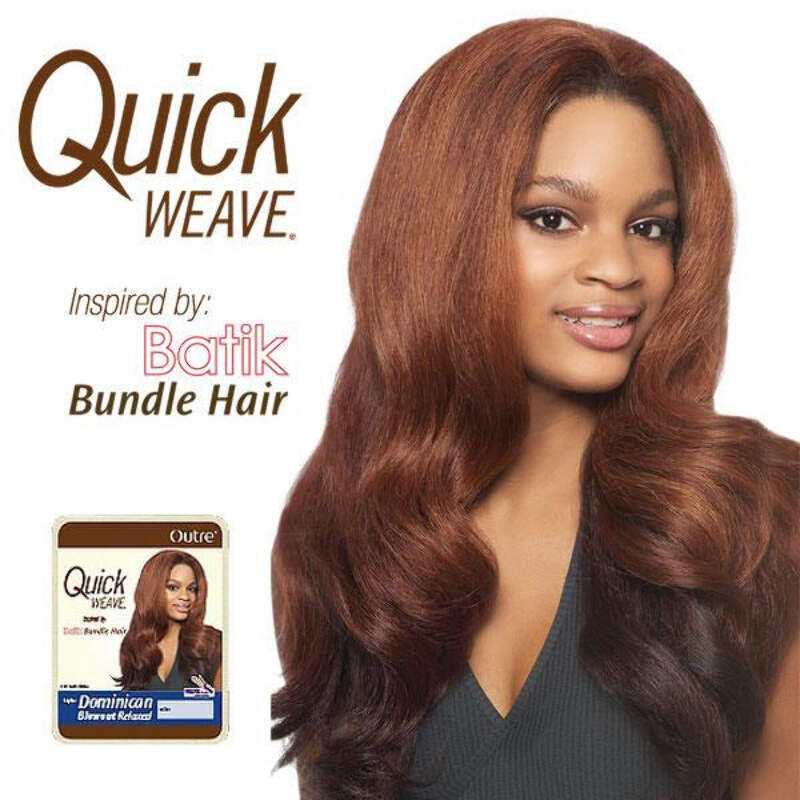 OUTRE SYNTHETIC HAIR HALF WIG QUICK WEAVE BATIK DOMINICAN ...