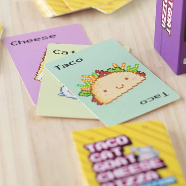 Taco Cat Goat Cheese Pizza 8-Bit Edition Party Game Fun & Engaging
