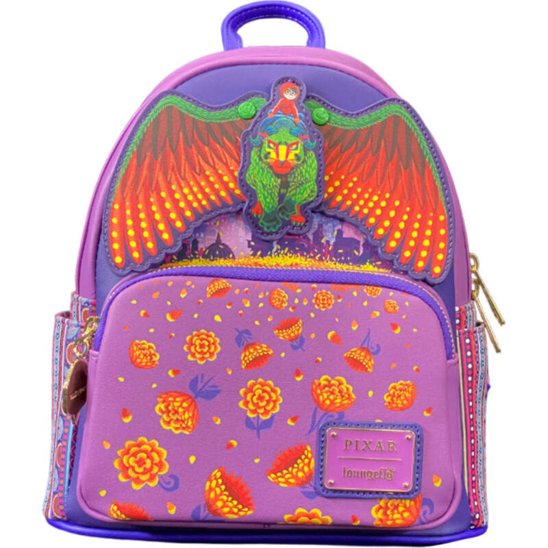 Mini Sac à Dos Loungefly Coco Miguel Rides Pepita - Cuir Vegan - Neuf Avec étiquettes