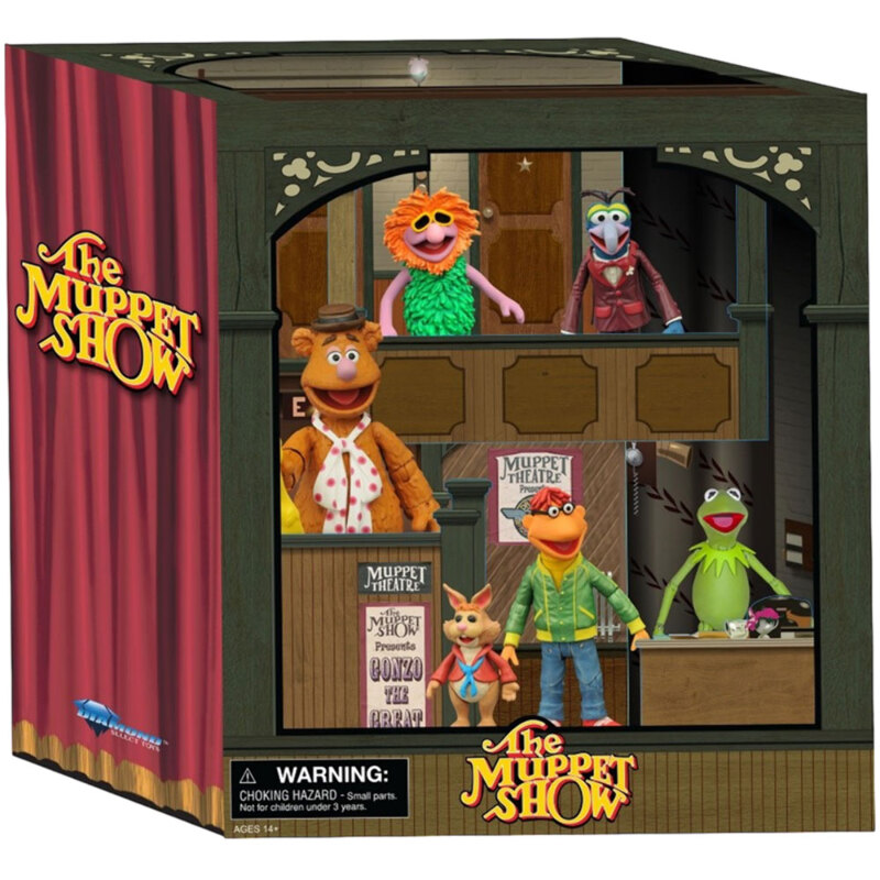 The MUPPET SHOW ぬいぐるみ7体セット (箱付き) Officially Licensed Diamond Select Toys Muppets Backstage Deluxe