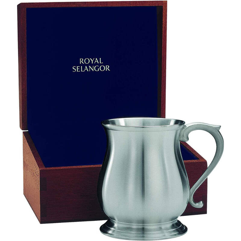  SELANGOR PEWTER 茶筒 Royal Selangor Hand Finished Classic Expressions Collection