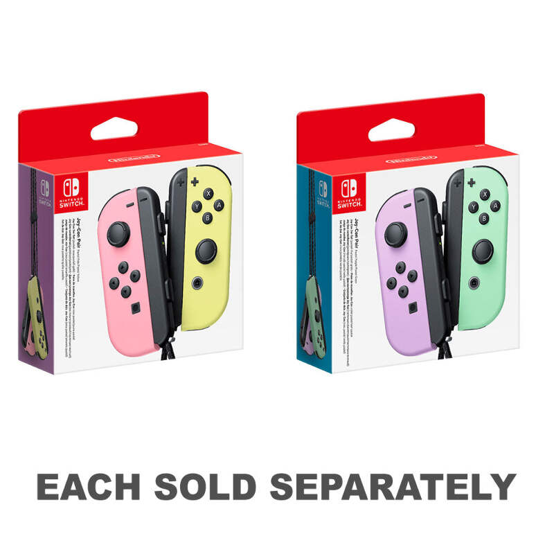 【冬バーゲン★特別送料無料！】 Switch Nintendo Official Premium Colour Pastel Pair Joy-Con Nintendo Switch