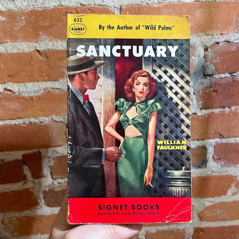 Sanctuary - William Faulkner - 1949 9th Signet Books Paperback | eBay
