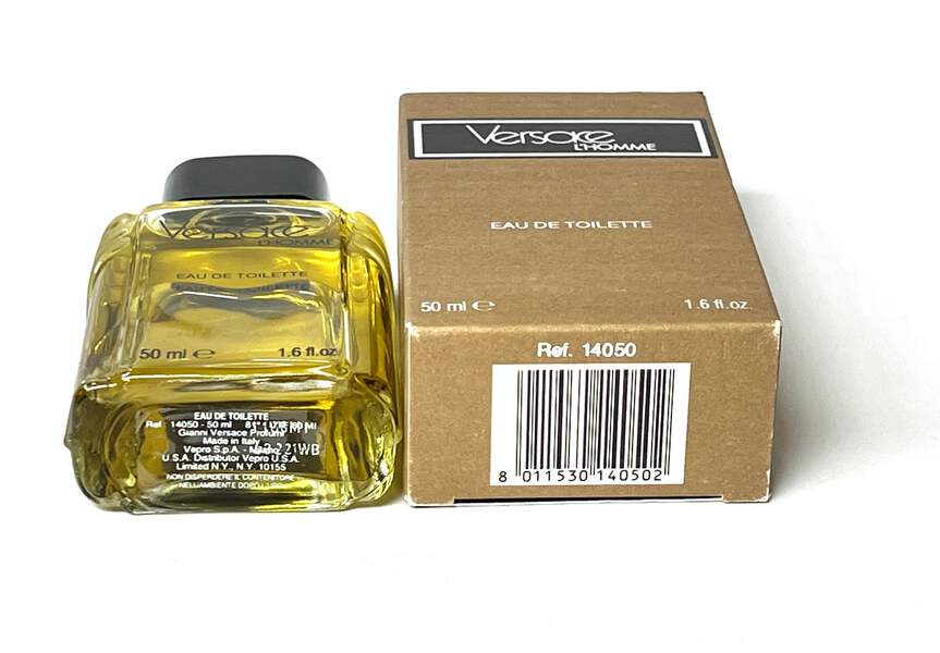 Versace L'Homme Men Eau de Toilette Splash 1.6 oz Old