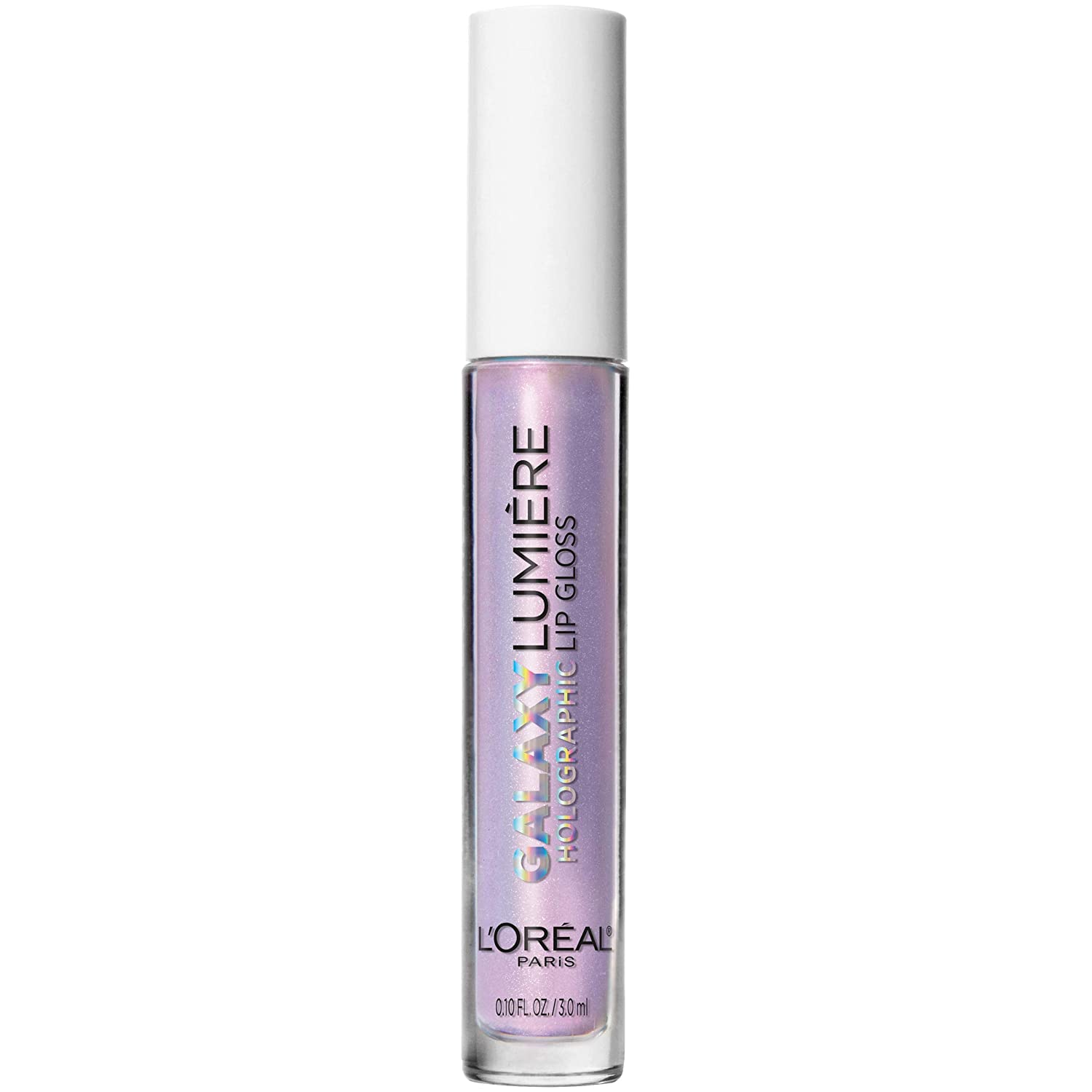 L’Oréal Lumière GALAXY HOLOGRAPHIC Lipgloss – Holografischer Glanz, 30 Ml, Farbe: 3 Ethereal Gold