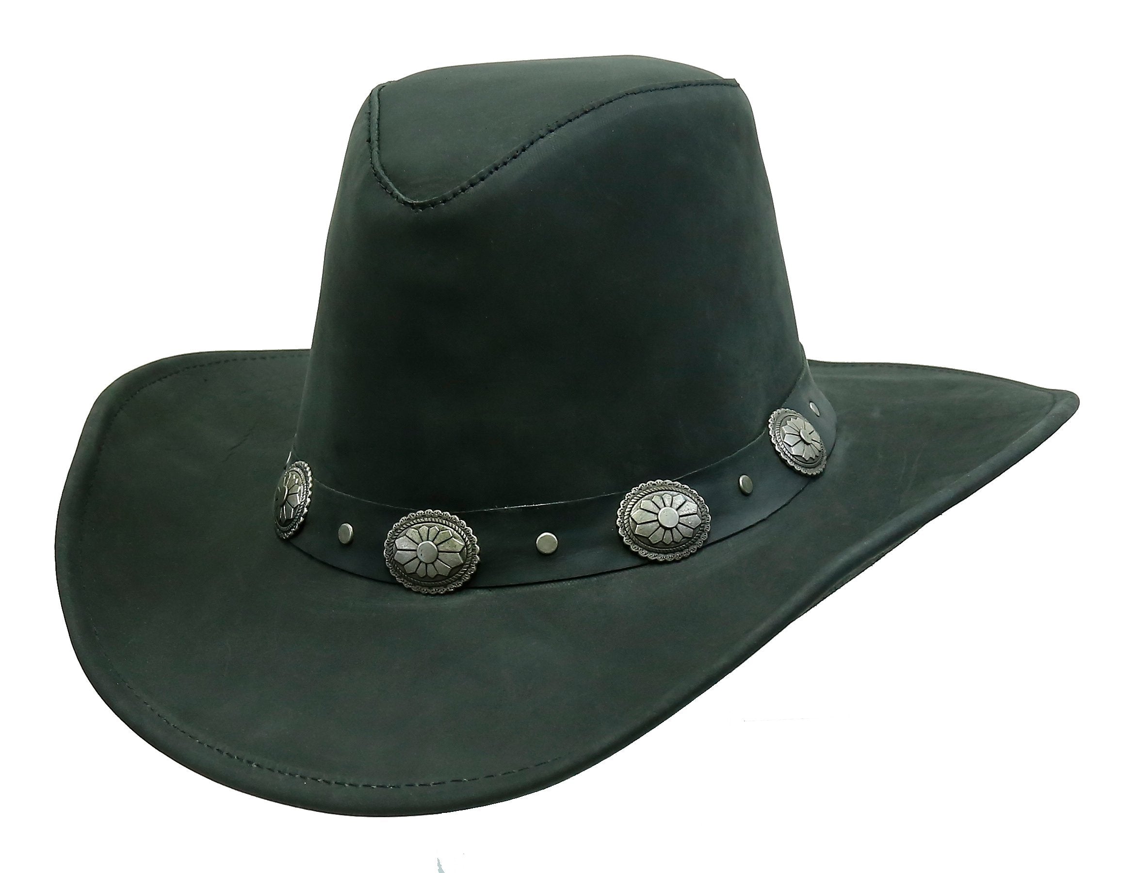 kids leather hat
