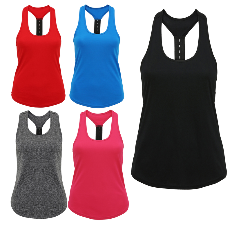 Training Vest Yoga Running Gym Tri Dri Strap Vest Ladies Mixed Colours Dri Fit Ebay