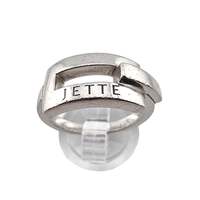 Vintage Jette JOOP Silberring, Designer-Schmuck 90er | 925 Silber, Gr. 53