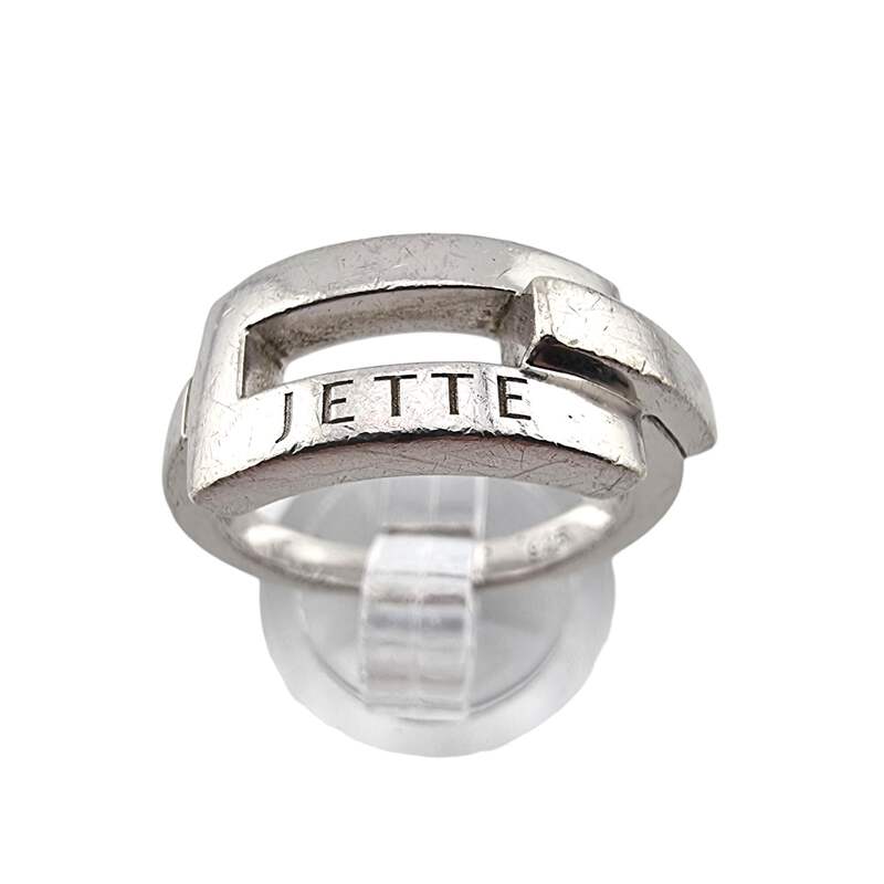 Vintage Jette JOOP Silberring, Designer-Schmuck 90er | 925 Silber, Gr. 53