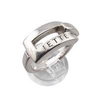 Vintage Jette JOOP Silberring, Designer-Schmuck 90er | 925 Silber, Gr. 53