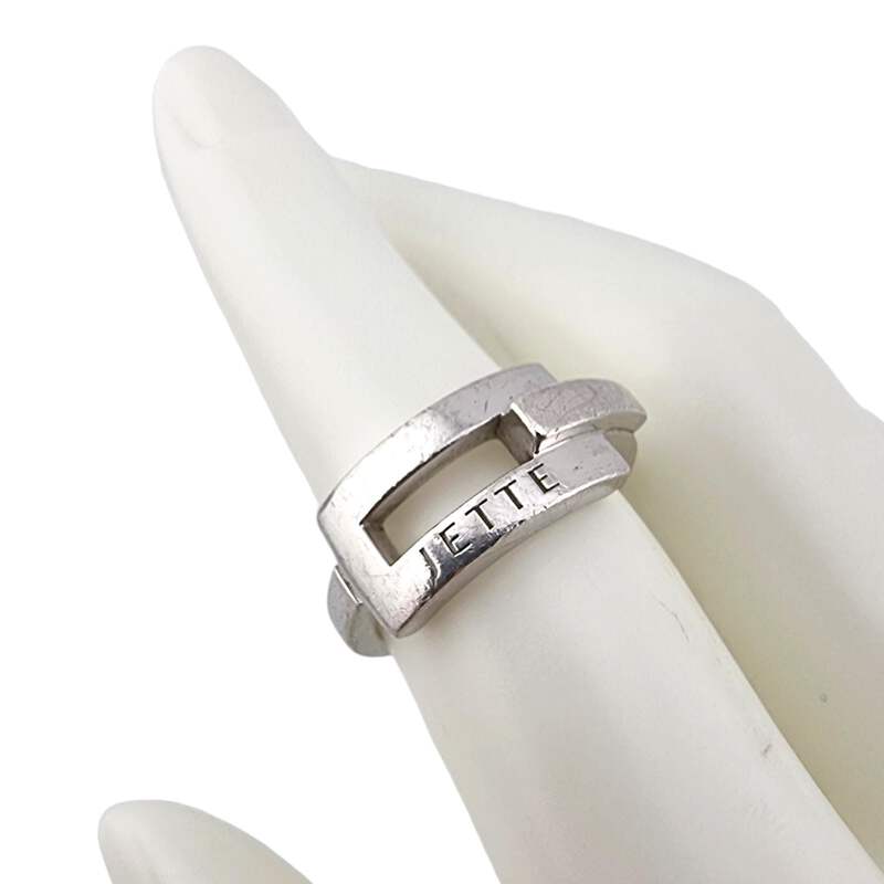 Vintage Jette JOOP Silberring, Designer-Schmuck 90er | 925 Silber, Gr. 53