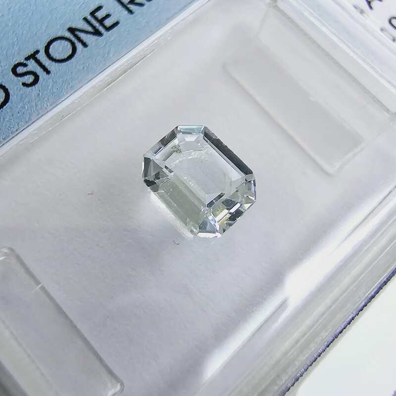 Natürlicher Aquamarin 0,48 ct., zertifiziert vom IGI