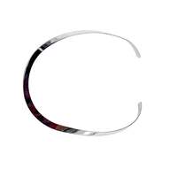 Vintage Silberkragen 39cm, Modernist 925er Sterling Choker
