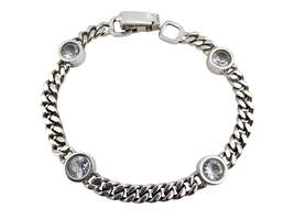 Designer-Silber-Bergkristall-Set: Scheurle-Armband & RJ-Ring EU 56
