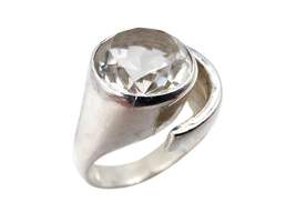 Designer-Silber-Bergkristall-Set: Scheurle-Armband & RJ-Ring EU 56