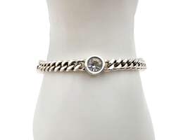 Designer-Silber-Bergkristall-Set: Scheurle-Armband & RJ-Ring EU 56