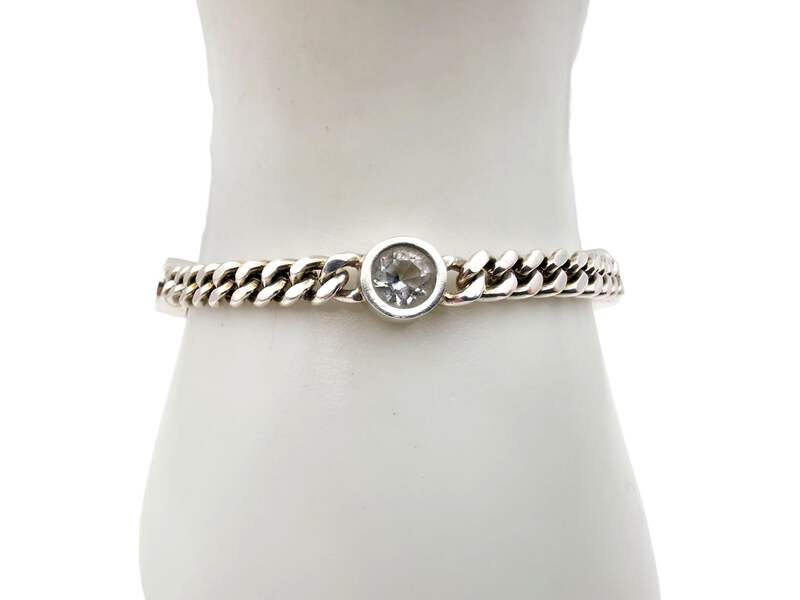 Designer-Silber-Bergkristall-Set: Scheurle-Armband & RJ-Ring EU 56