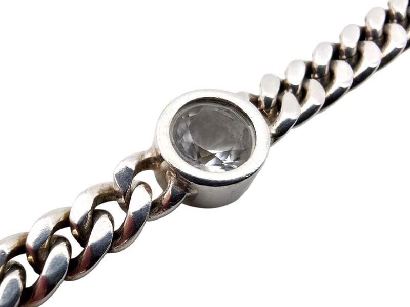 Designer-Silber-Bergkristall-Set: Scheurle-Armband & RJ-Ring EU 56