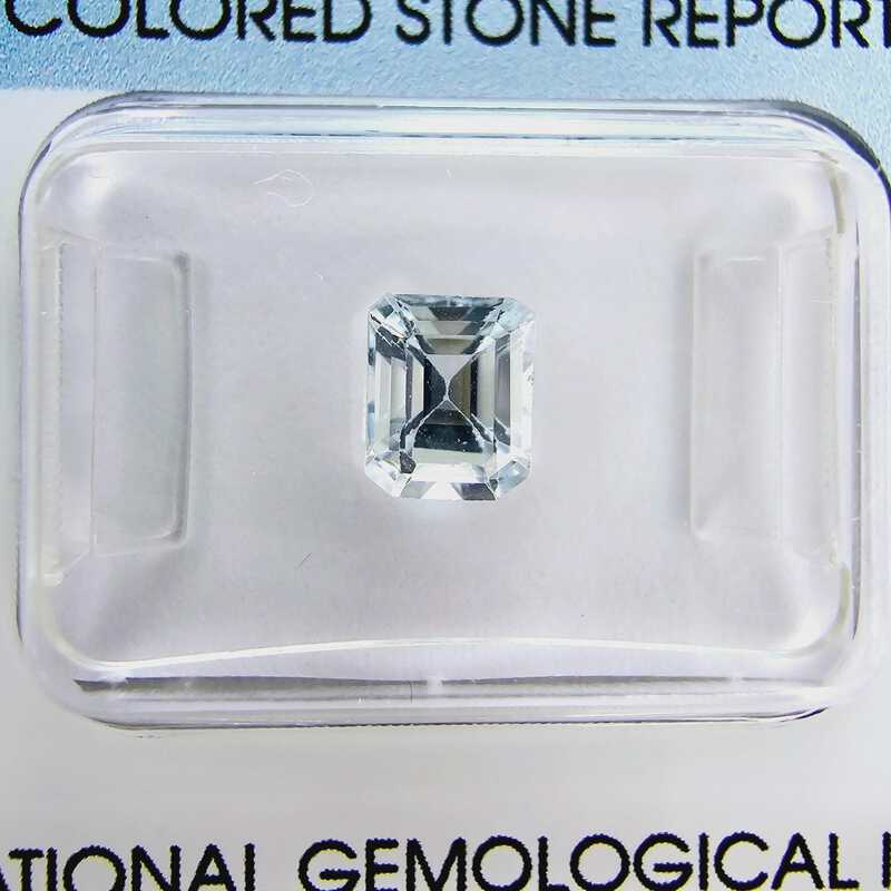 Natürlicher Topas – 1,17 ct, zertifiziert vom International Gemological Institut