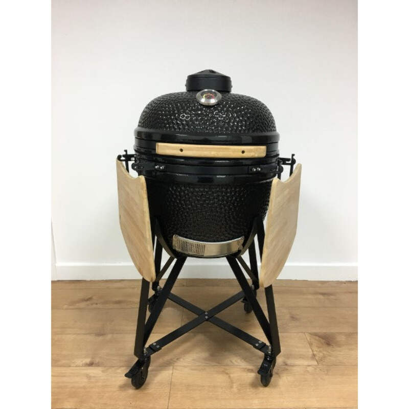 Details About Kamado Large 21 Ceramic Big Green Egg Style Barbecue Oven