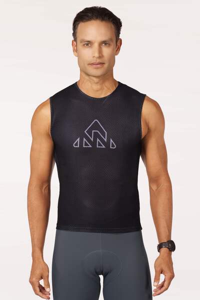 4 Men's Black Pro Cycling Base Layer