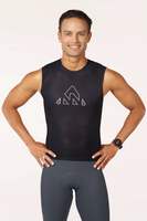 5 Men's Black Pro Cycling Base Layer