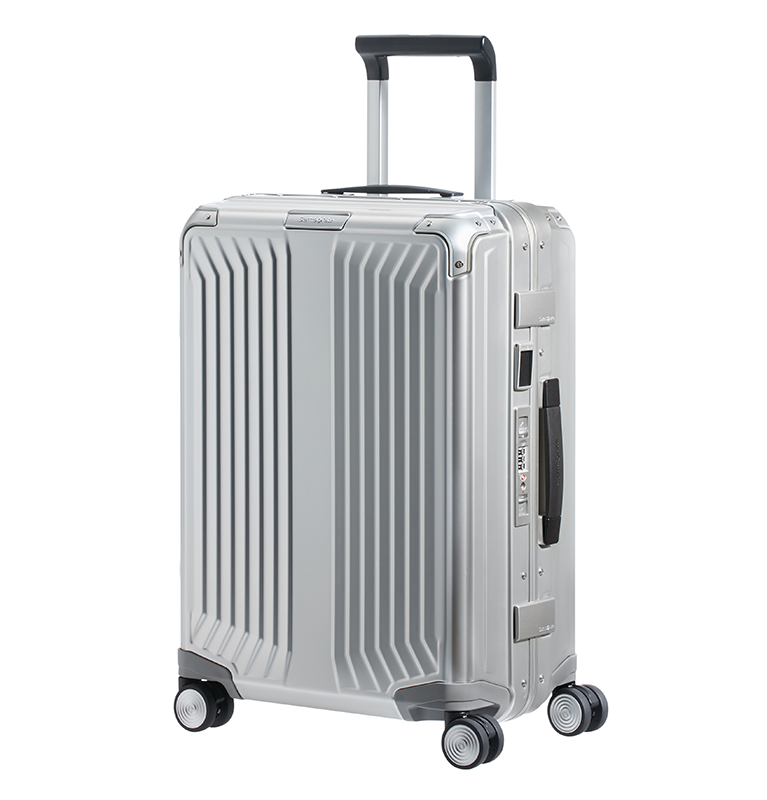 small 4 wheel hard suitcase