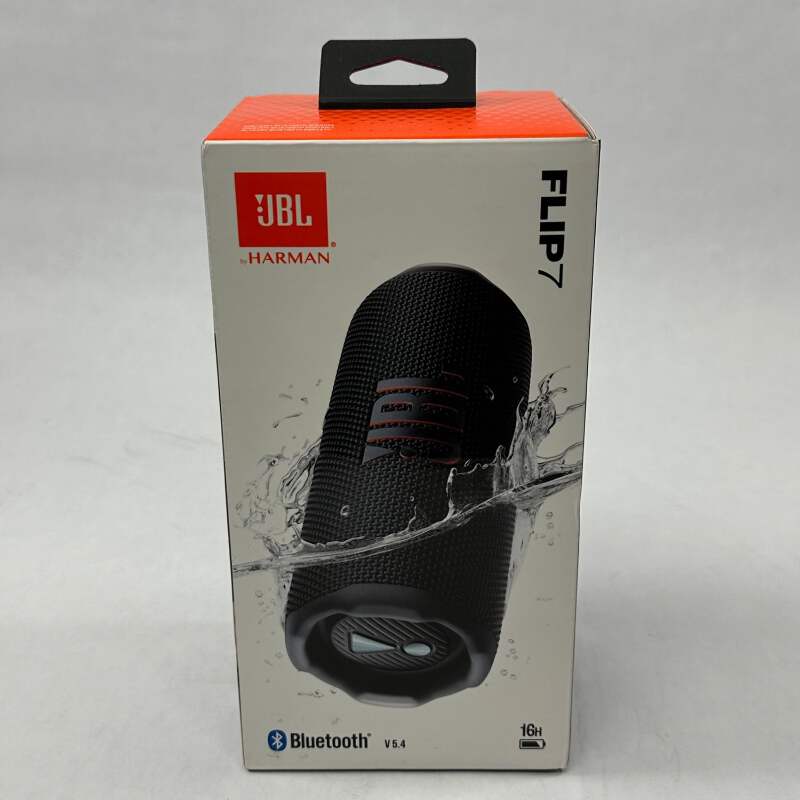 New JBL flip 7 Portable Waterproof Bluetooth Speaker Black