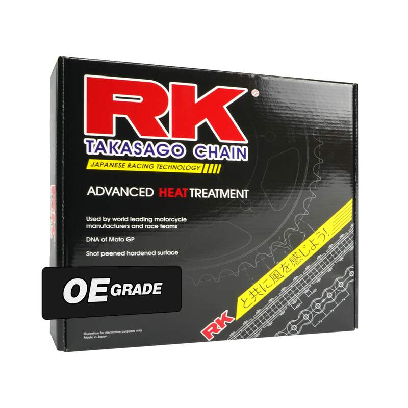 rk  KAWASAKI ZX 400 1984-1987 RK 520 GXW Chain & Sprockets Kit Reinforced