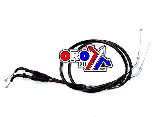 その他 Rika Motion Pro Throttle Cable Set/2 2006-2012 Kawasaki Zx1400 Ninja