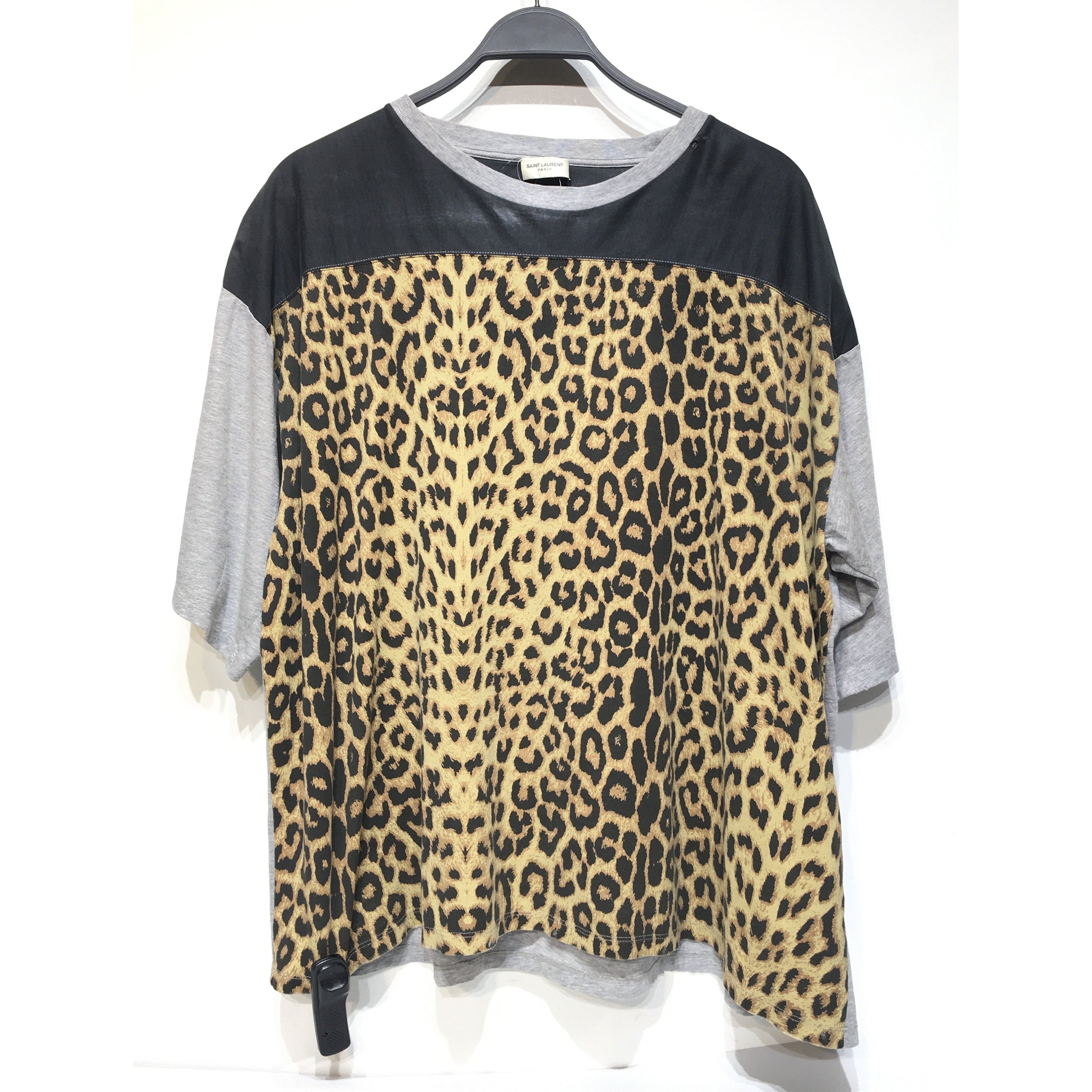 saint laurent plain t shirt
