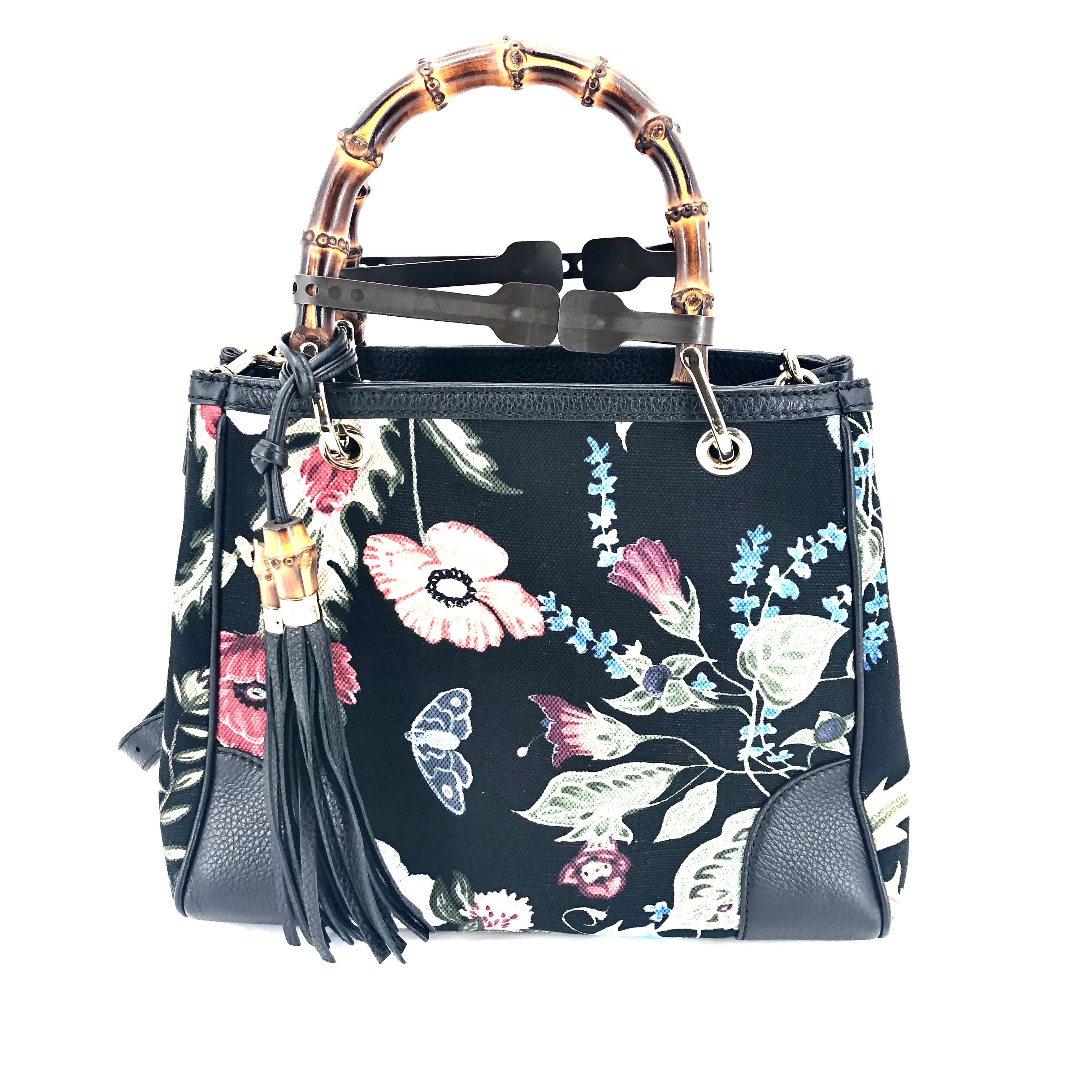 gucci purse floral pattern