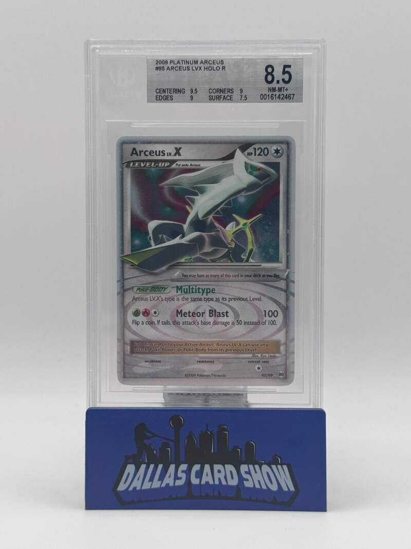 2009 Pokemon - Arceus LV. X - 95/99 Platinum Arceus BGS 8.5 | eBay