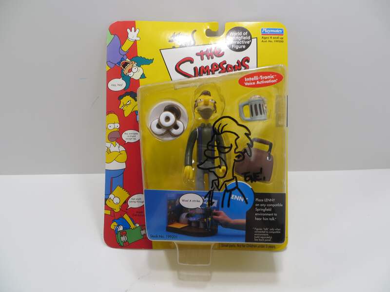 TONE RODRIGUEZ SIGNED SKETCHED Benny SIMPSONS FIGURINE | eBay