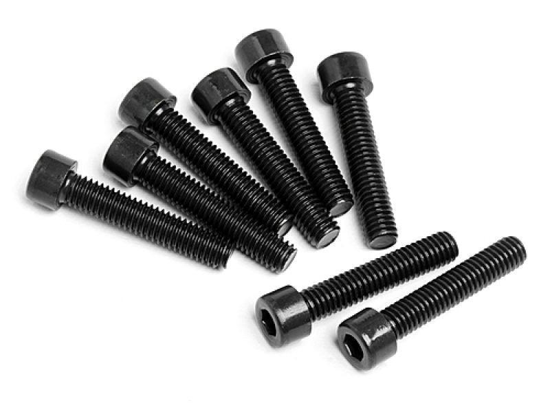 あああ Hot Bodies 94676 Racing Cap Head Screw M3.5x18mm (8) Vorza