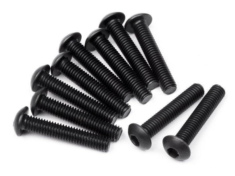 ちな HPI Button Head Screw M3x16mm (Hex Socket 10 pieces) Ken