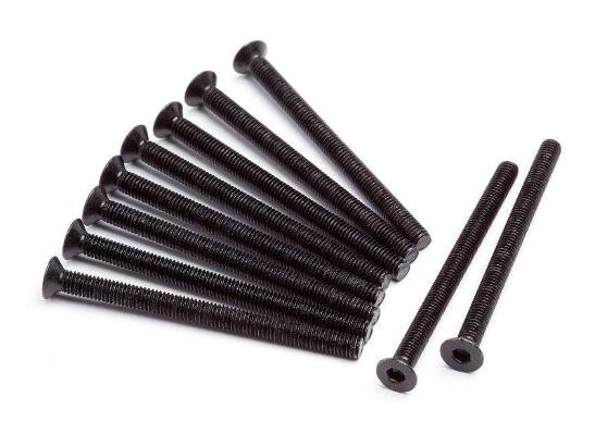 HPI 106427 Flat Head Screw M3x40mm 2.0mm Hex Socket (10