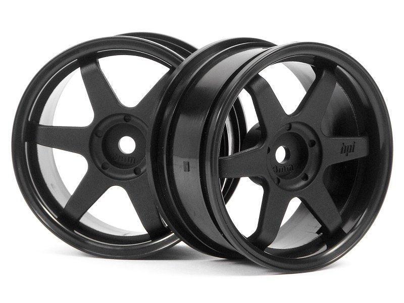 HPI Racing 3841 TE37 Wheel 26mm Black 3mm Offset (2) Sprint