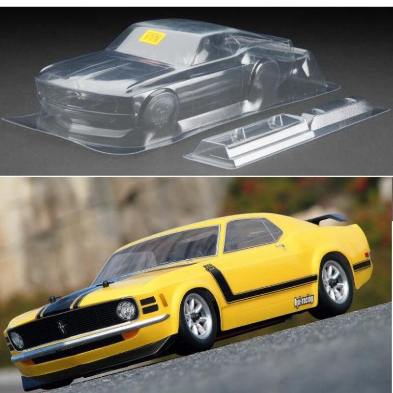 HPI 17546 1970 Ford Mustang Boss 302 Clear Body 200mm Sprint 2
