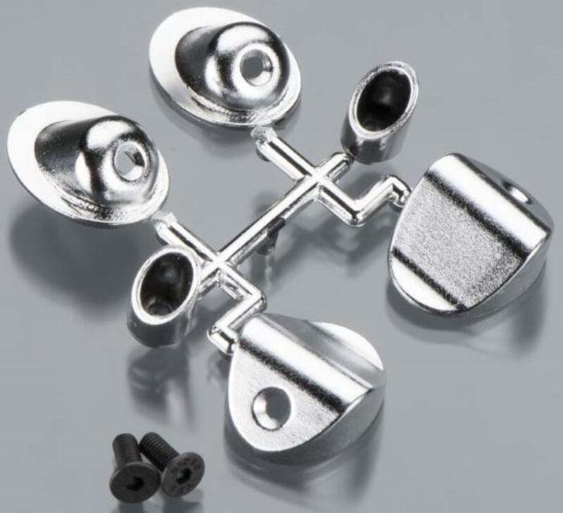 RPM 70293 Through-The-Body Mock Side Exhaust Tips Chrome | eBay