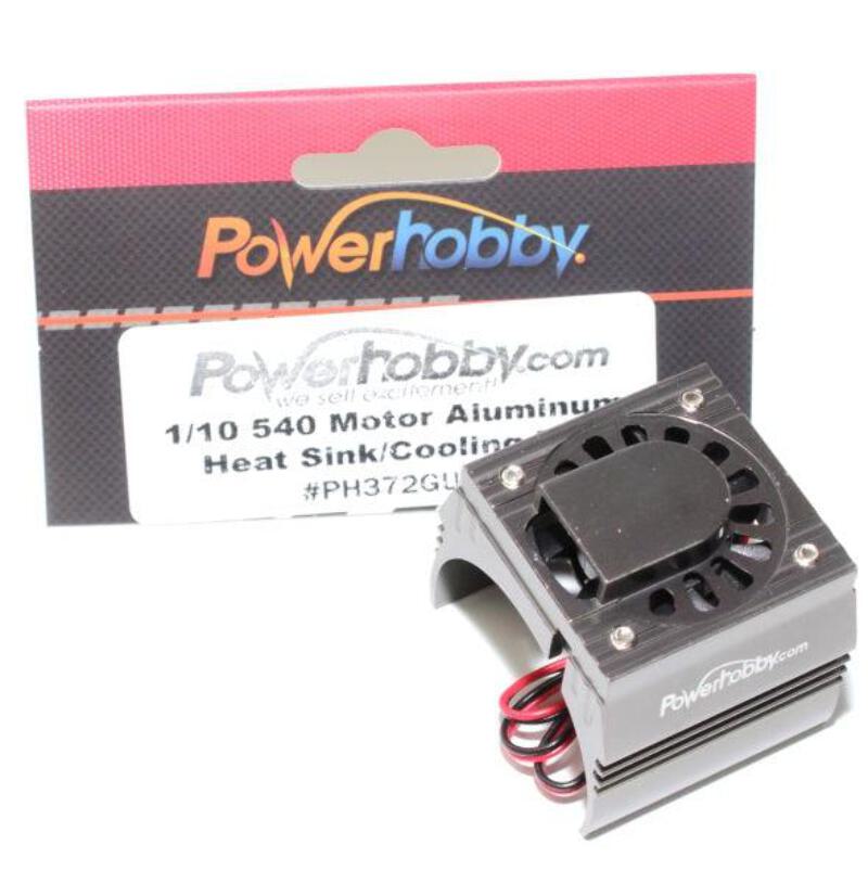 Powerhobby 1/10 Aluminum Brushless Motor Cooling Fan Gun : 1406