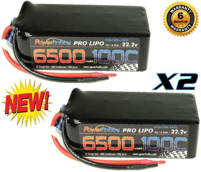 もなこ Powerhobby 6s 6500mah 100c Lipo Battery Multi-Rotors / 600