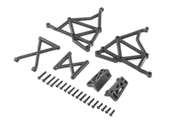 E Losi Racing LOS251045 Wing Mount Complete Desert Buggy XL-E