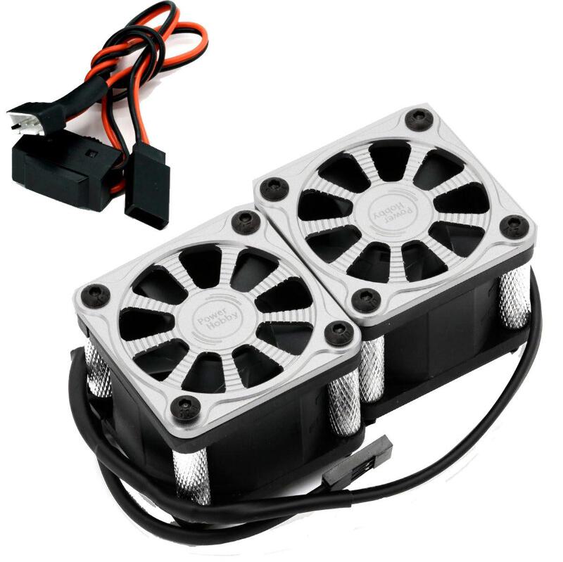 カナダ Powerhobby Twister Twin / Dual 40mm 1/8 1/5 Motor Aluminum