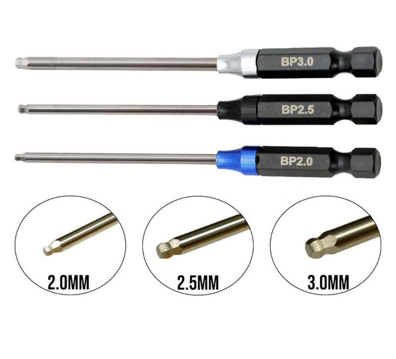 Powerhobby RC Ball End Hex Driver Tip 1/4