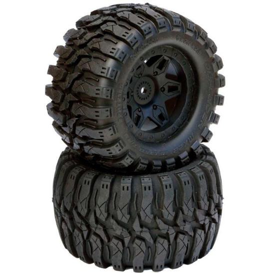 before セット Powerhobby Defender 2.8 Belted All Terrain Tires 12mm Rear
