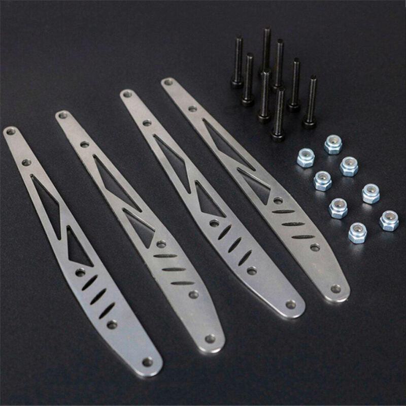 チャド Powerhobby Axial RBX10 RYFT Stainless Steel Rear Arm Linkage