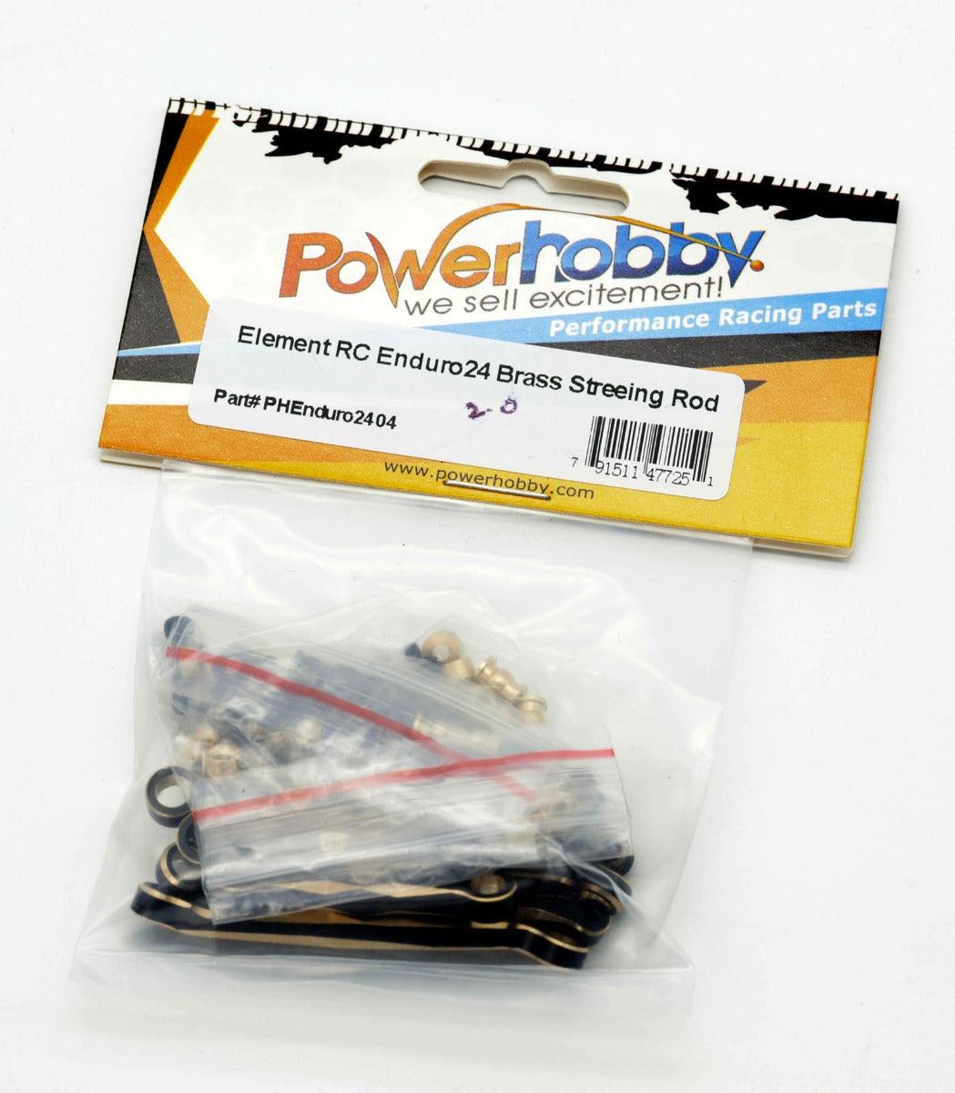 ヒア Powerhobby Element RC Enduro24 Brass Link Set Tie Rod 1/24